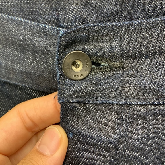 Rag & Bone‎ Fit 3 Standard Issue Jeans Men’s 36x28 Black Slim Straight Leg Denim - Picture 5 of 14